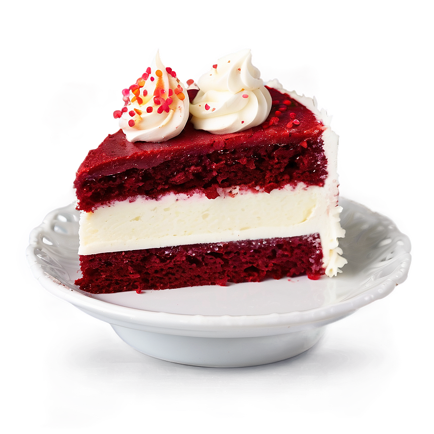 Decadent Red Velvet Cake Png Lft PNG Image