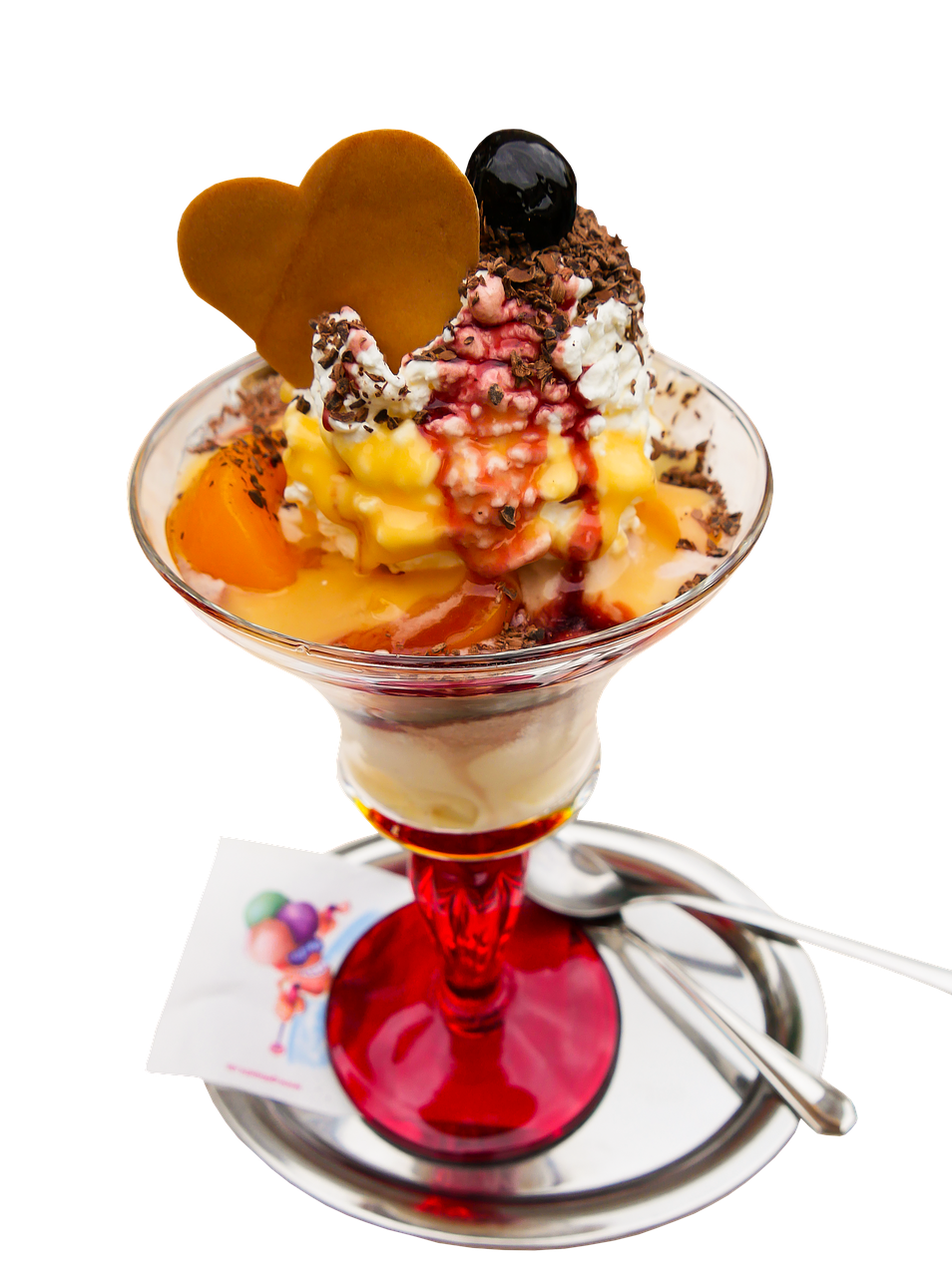 Decadent Sundae Delight PNG Image