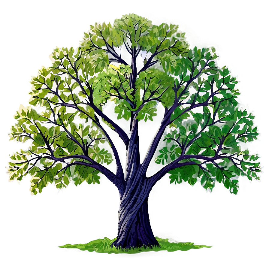 Deciduous Forest Trees Png Ggd PNG Image