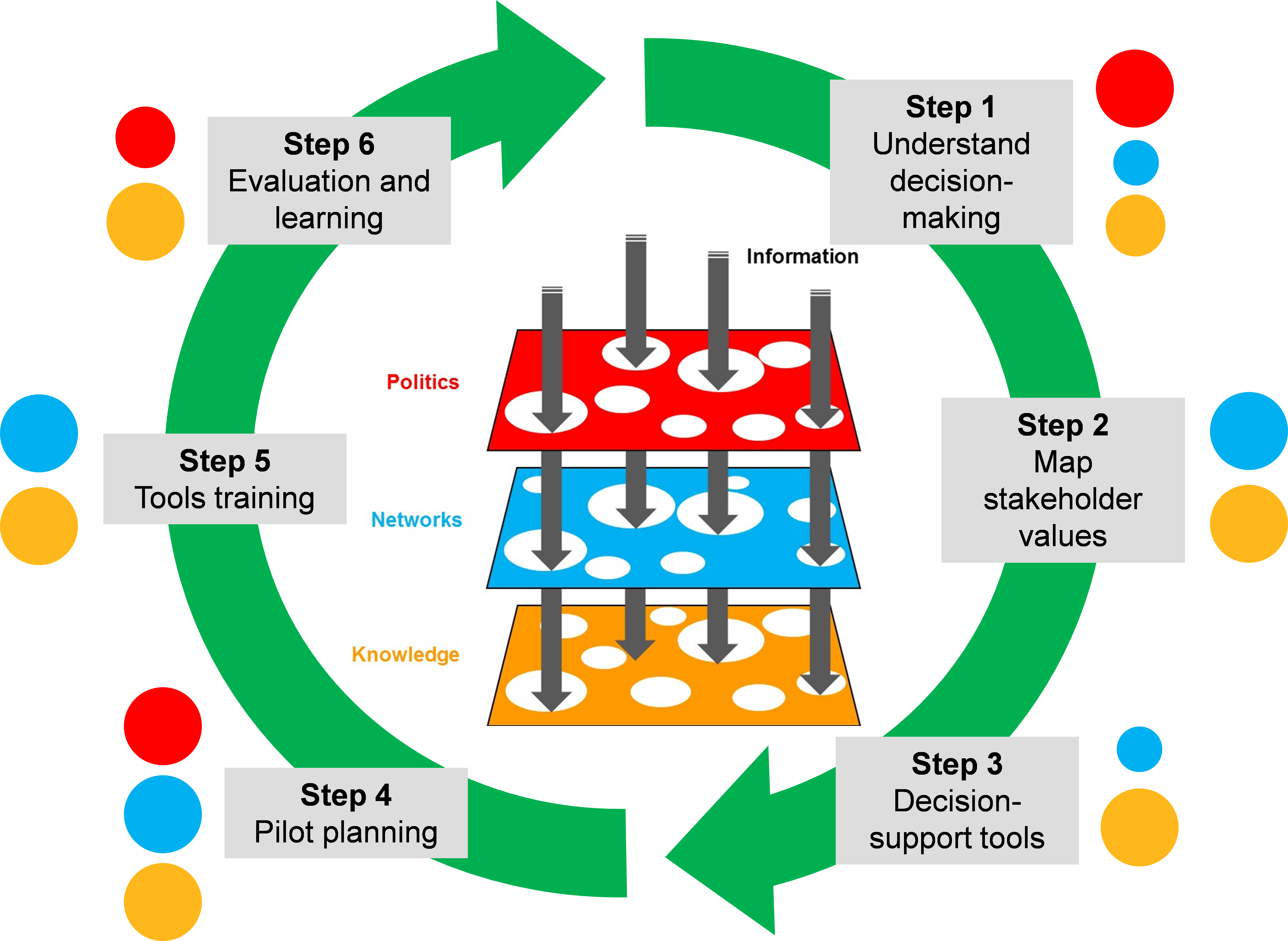 Decision Making Process Infographic PNG Image