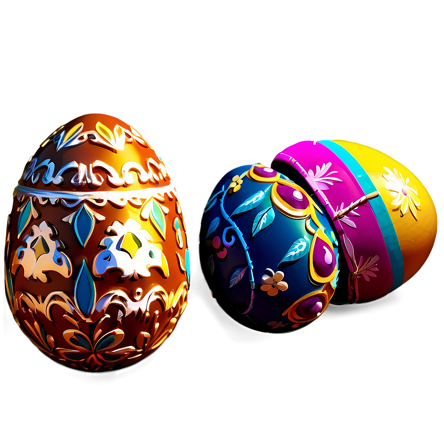 Decorated Easter Egg Png Csn PNG Image