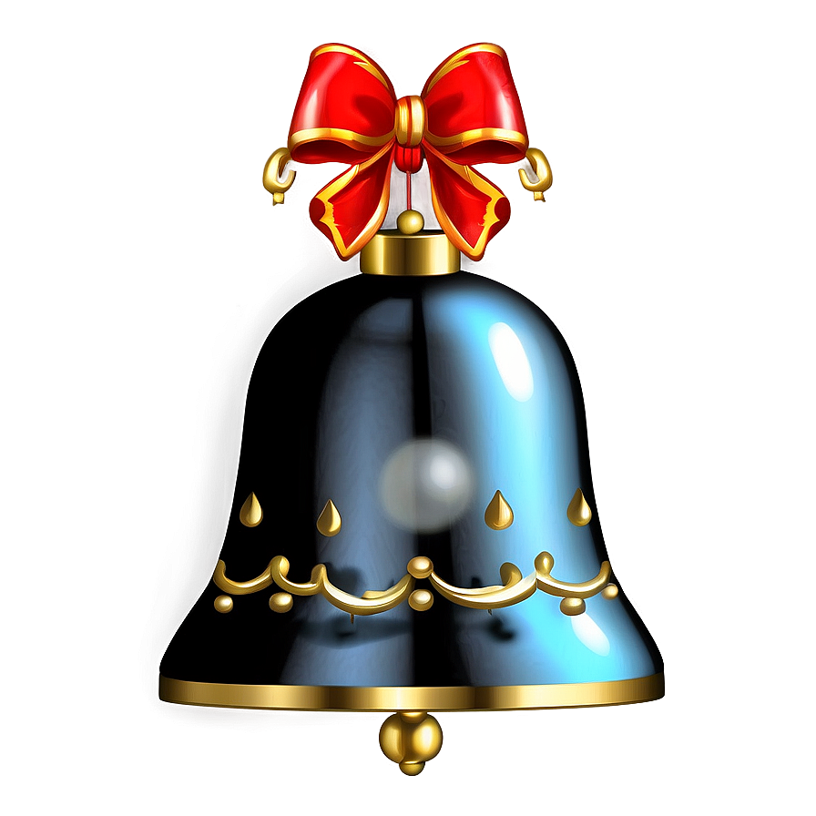 Decorative Bell Ornament Png Vng PNG Image