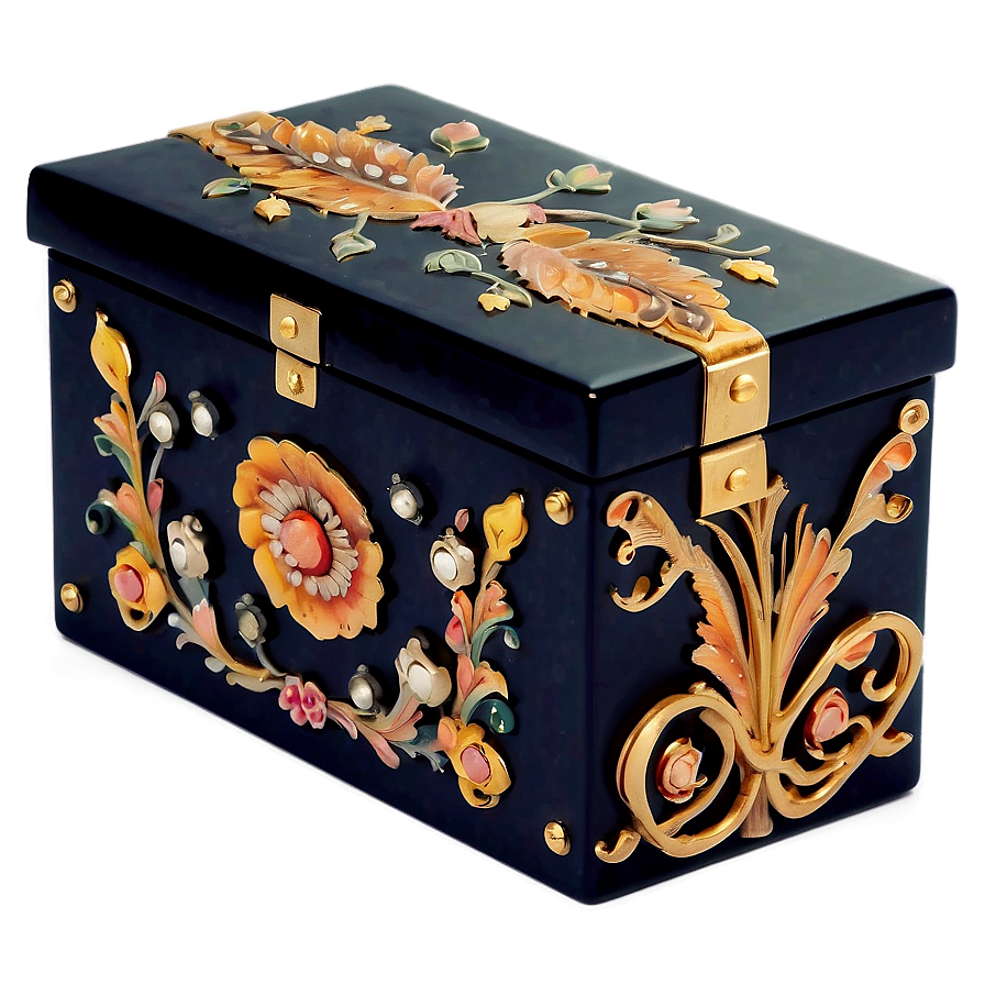 Decorative Black Box Png 60 PNG Image