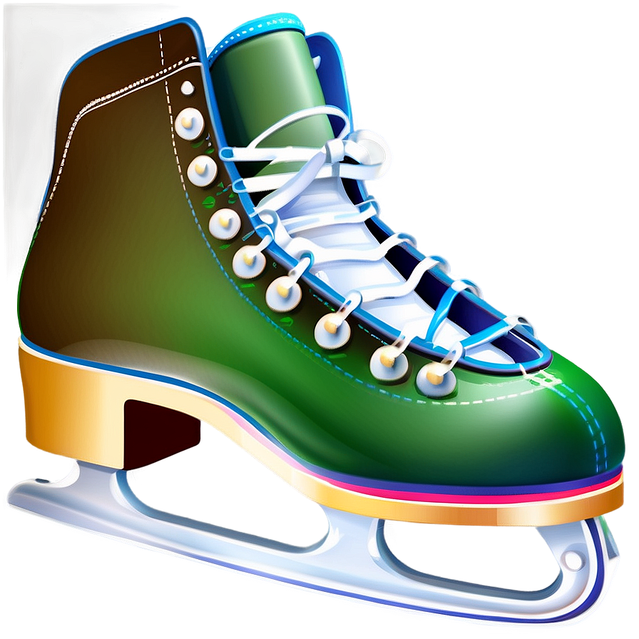 Decorative Ice Skates Png 15 PNG Image