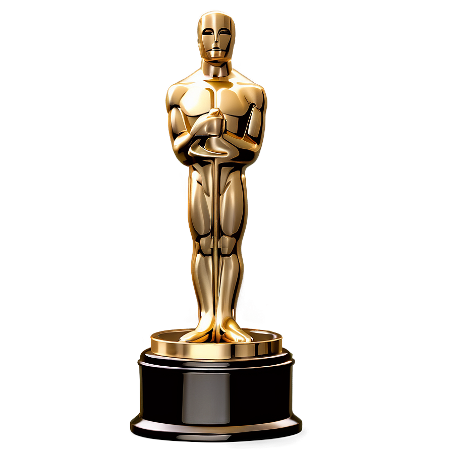 Decorative Oscar Award Png 06202024 PNG Image