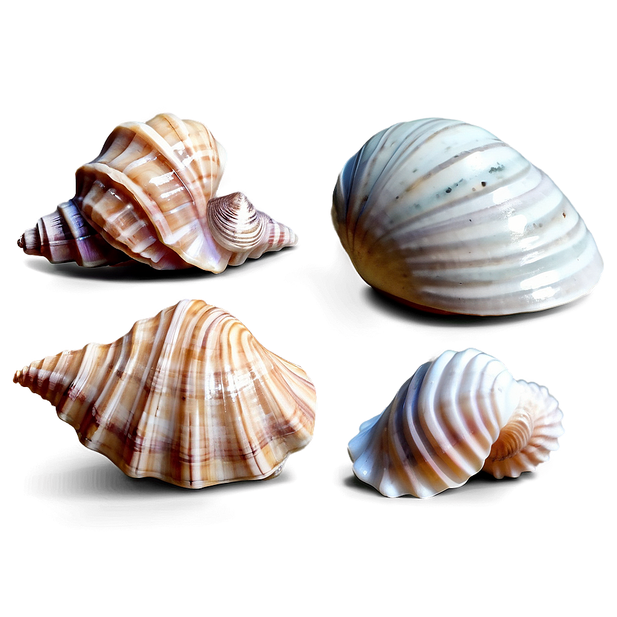 Decorative Shells Collection Png 06212024 PNG Image