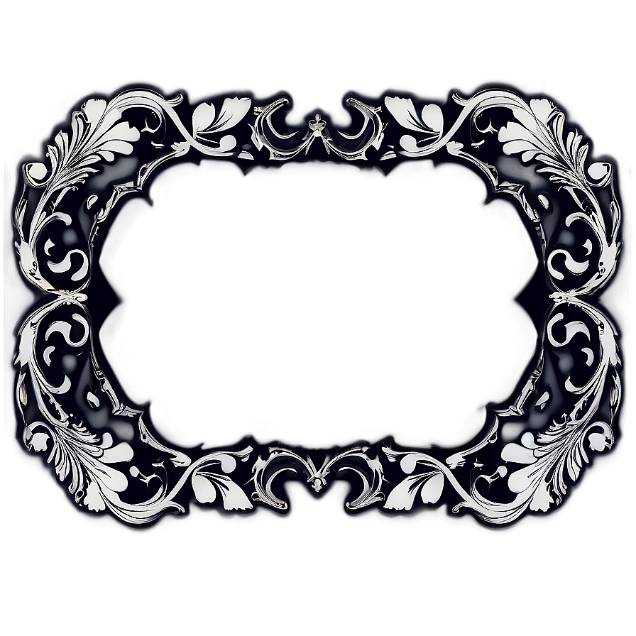 Decorative Text Box Element Png Tkn PNG Image