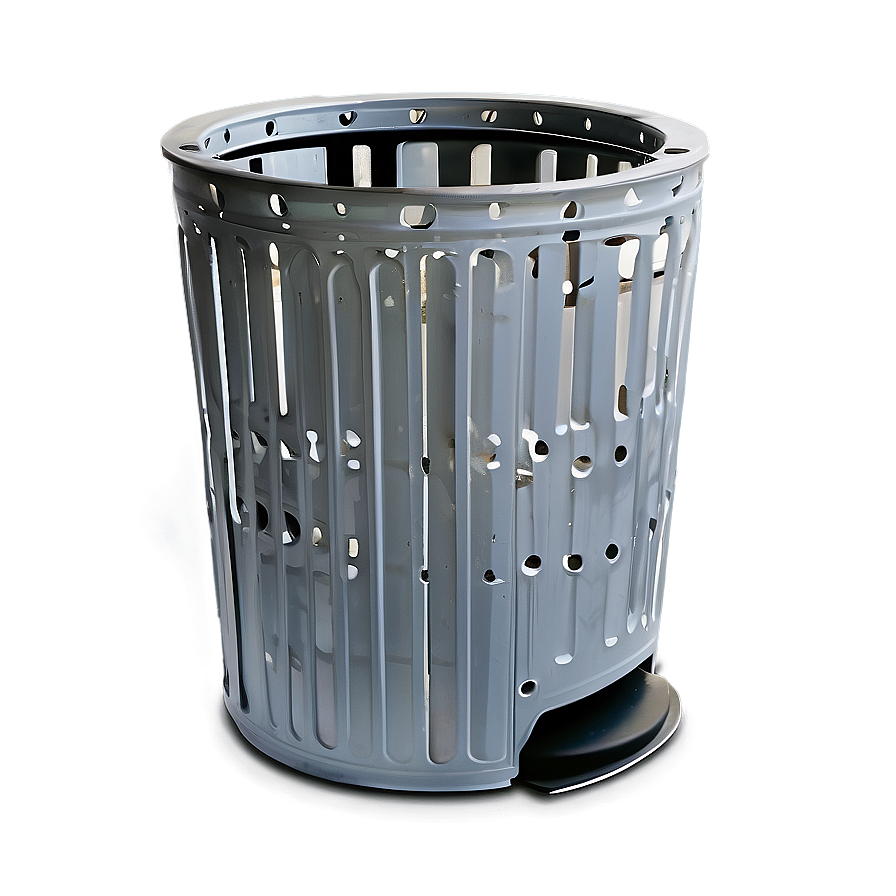 Decorative Trash Bin Profile Png 05252024 PNG Image