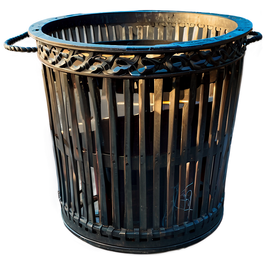 Decorative Trash Bin Profile Png Nka39 PNG Image