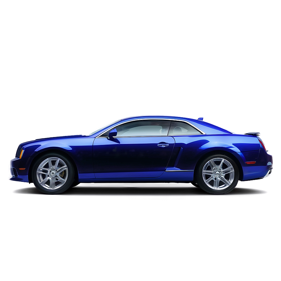 Deep Blue Car Silhouette Png Xtm54 PNG Image