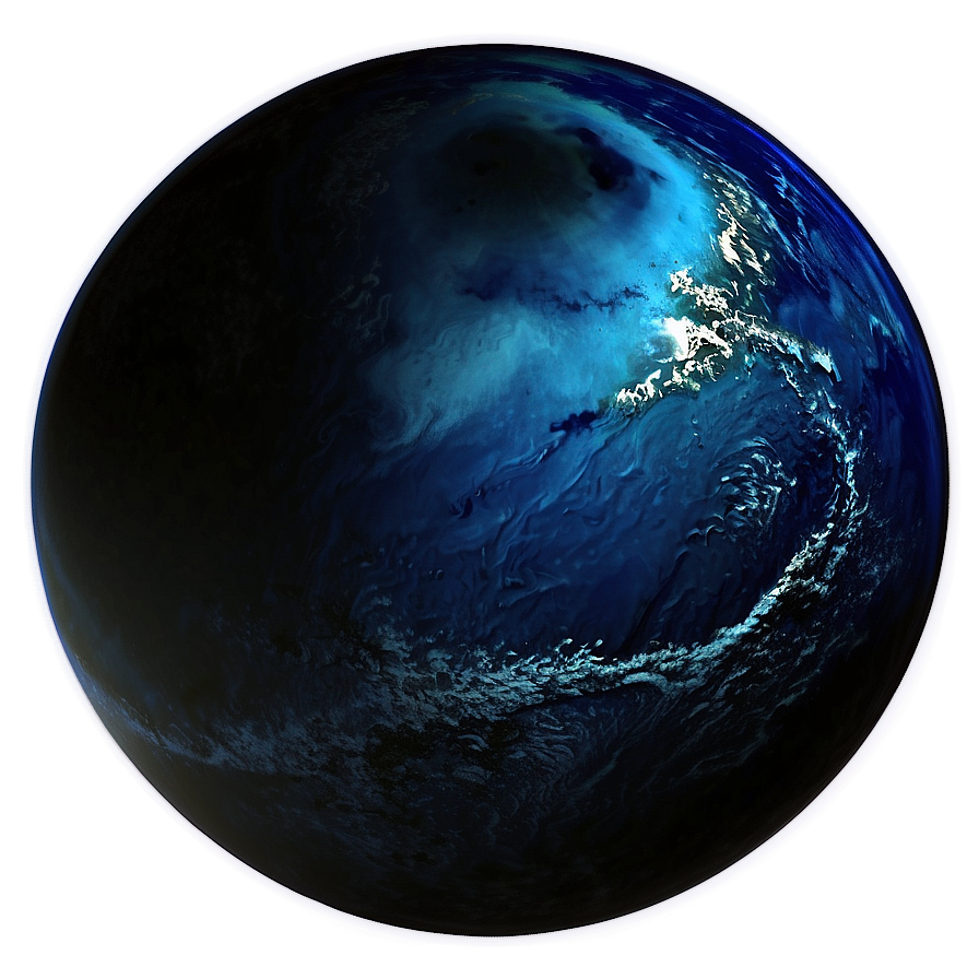 Deep Blue Planet Image Png Cpe27 PNG Image