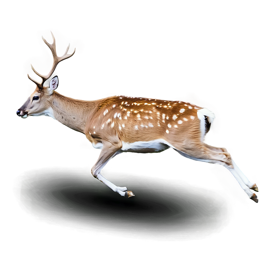 Deer Jumping Action Png 05062024 PNG Image