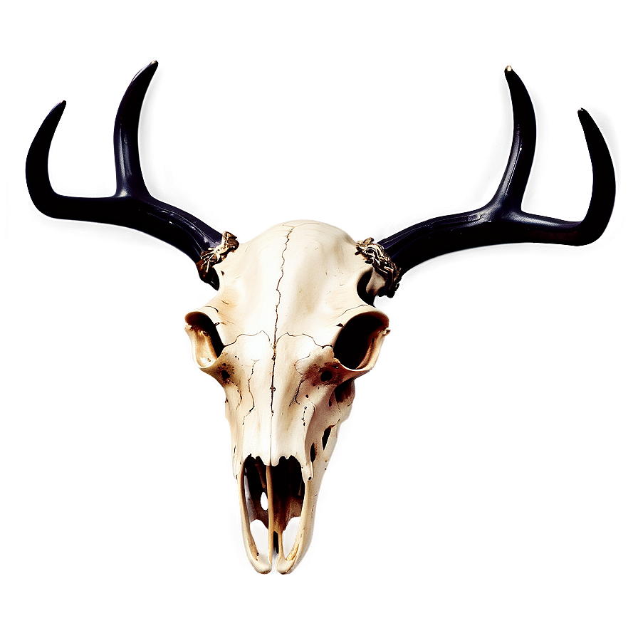 Deer Skull With Antlers Png Bic PNG Image