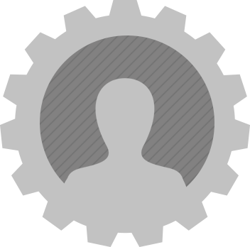 Default Profile Icon Gear Background PNG Image