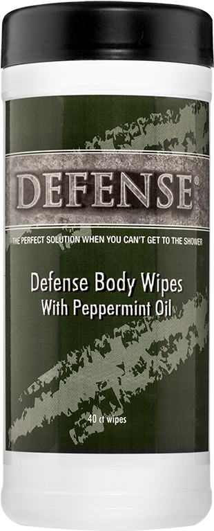 Defense Peppermint Oil Body Wipes PNG Image