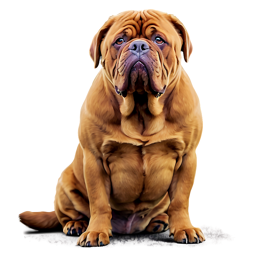 Dejected Dogue De Bordeaux Png Gdv42 PNG Image