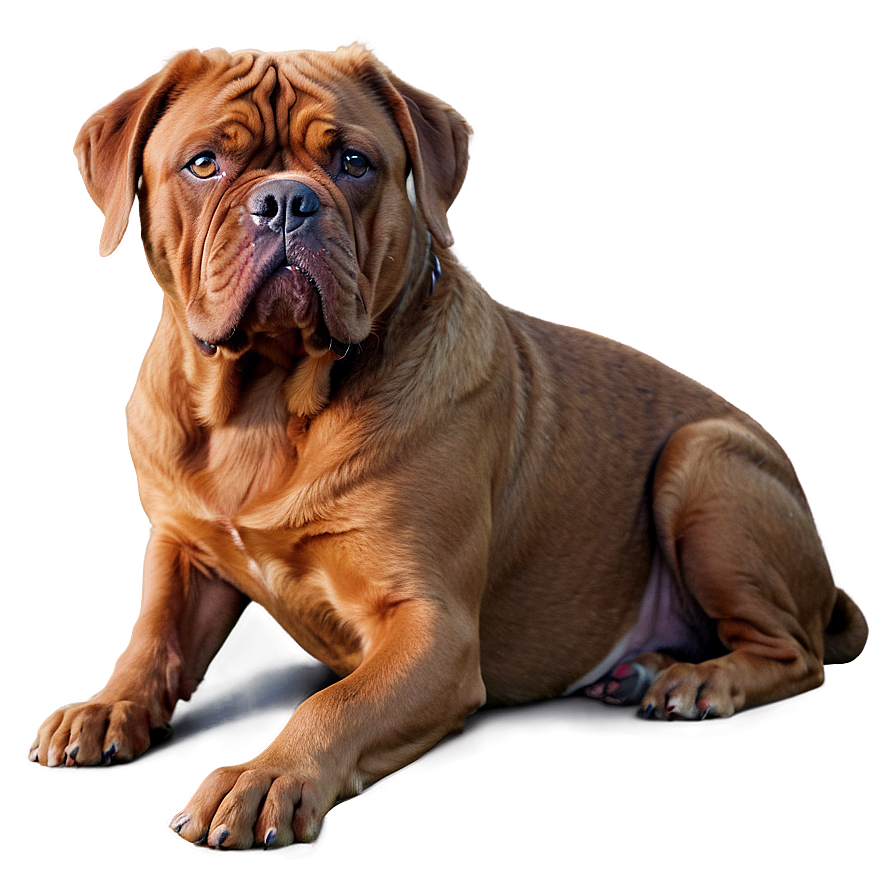 Dejected Dogue De Bordeaux Png Xab PNG Image