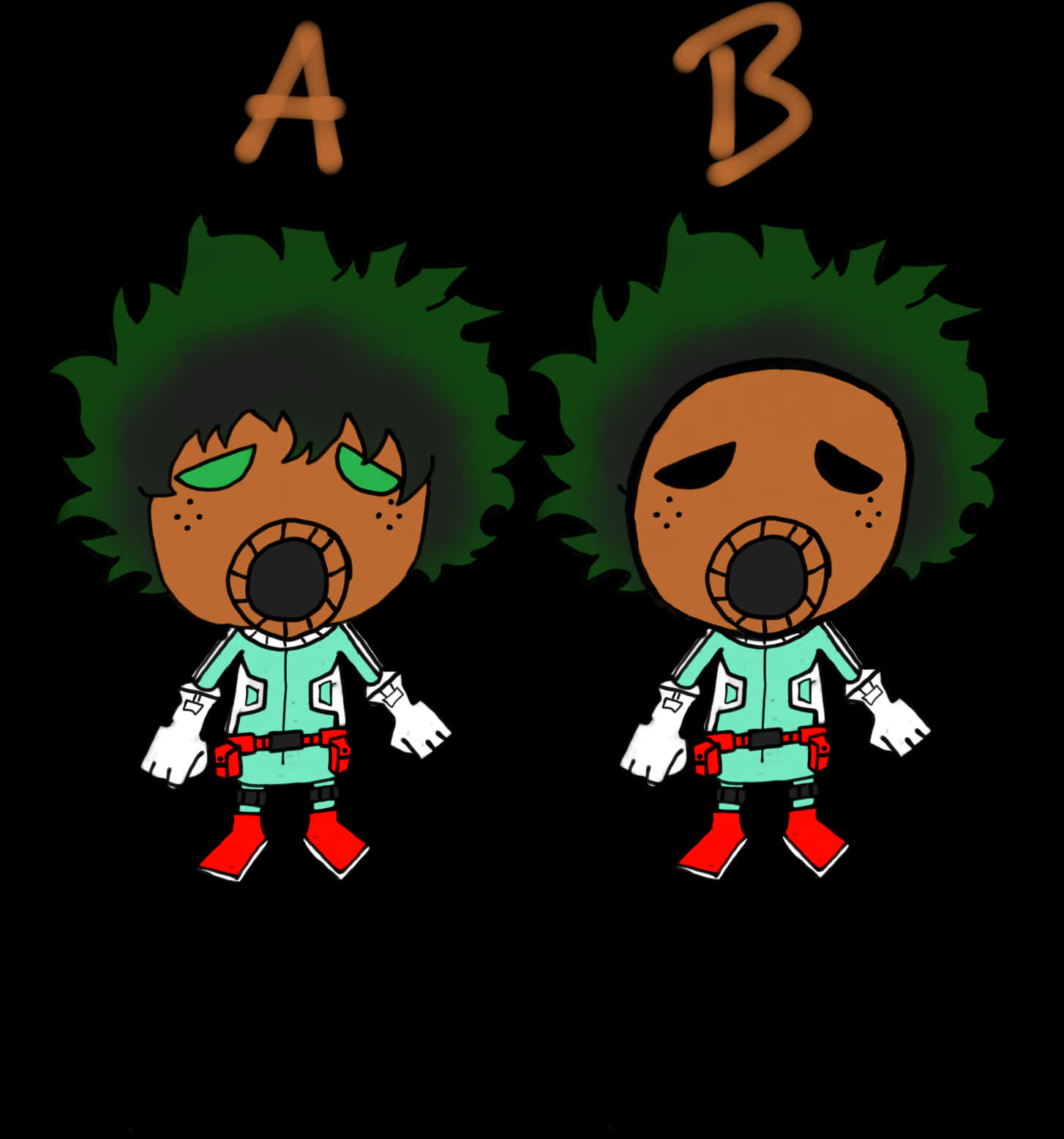 Deku Spotthe Difference PNG Image