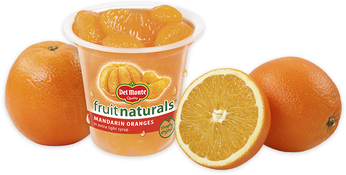 Del Monte Mandarin Oranges Packaging PNG Image