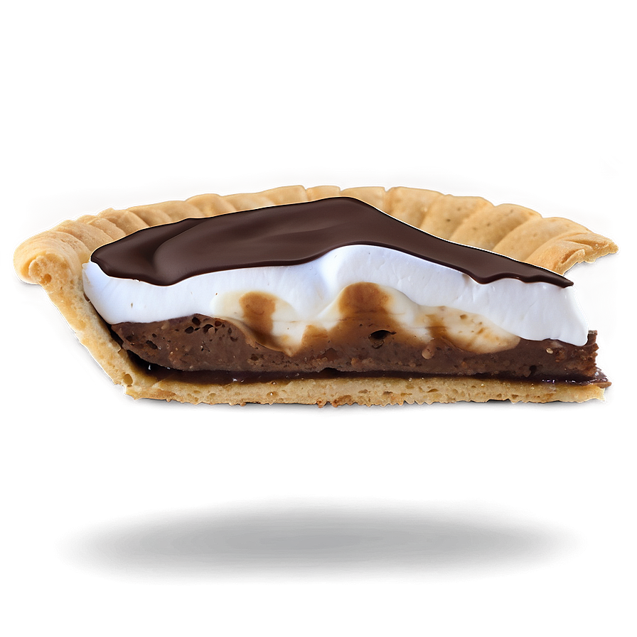 Delectable S'mores Pie Png 6 PNG Image