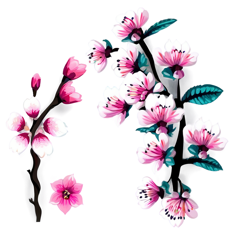 Delicate Pink Blossom Png Rit53 PNG Image