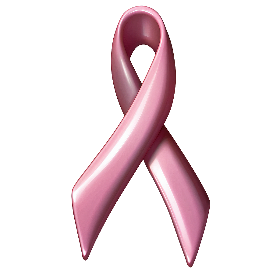 Delicate Pink Ribbon Art Png Vqm13 PNG Image