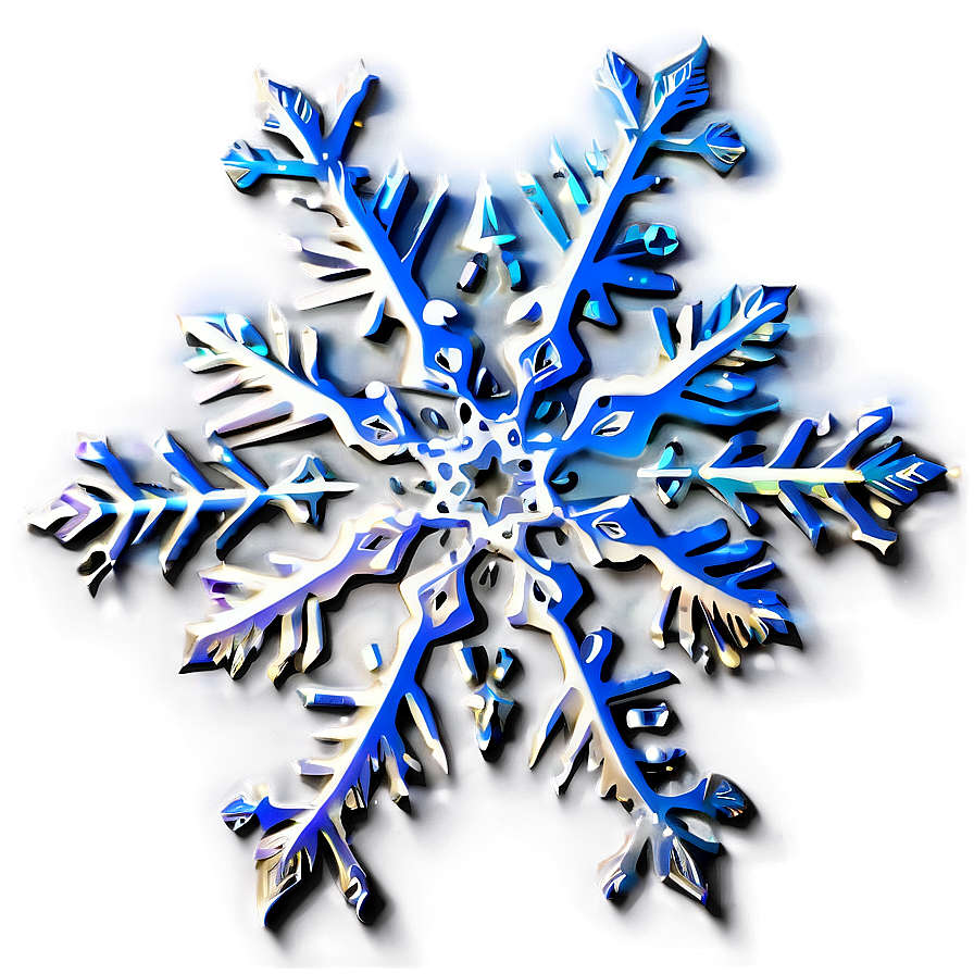 Delicate Snowflake Silhouette Png Due94 PNG Image