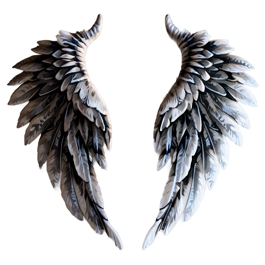 Delicate White Wings Png 78 PNG Image