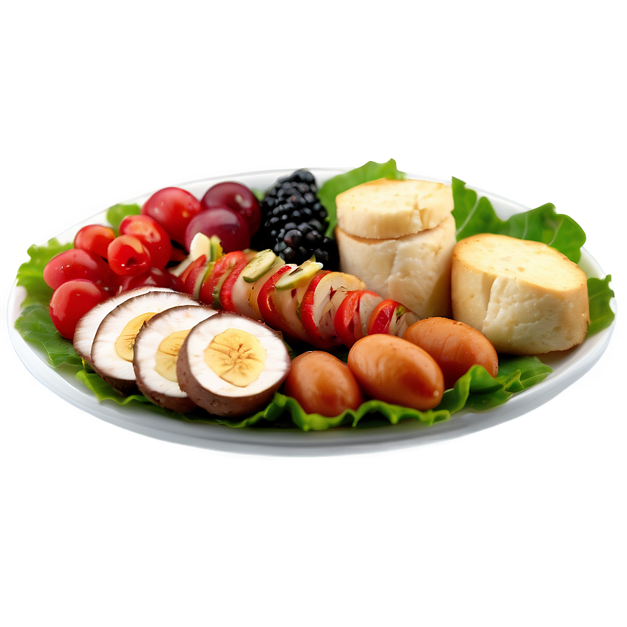 Delicious Food Platter Picture Png 05212024 PNG Image