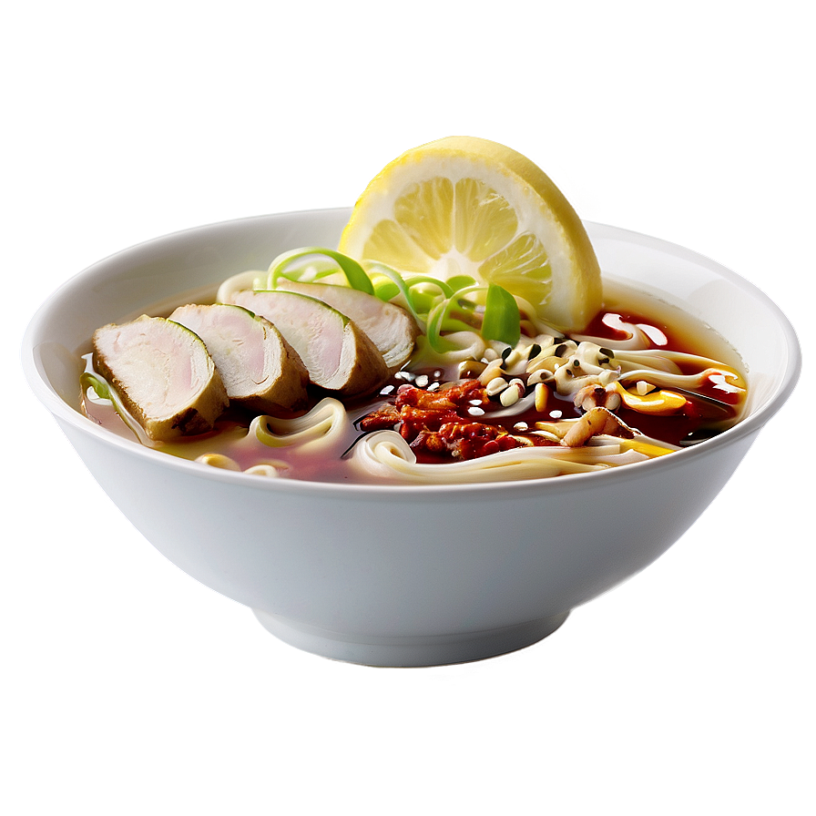 Delicious Ramen Bowl Png Bpu PNG Image