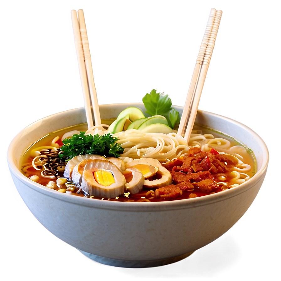 Delicious Ramen Bowl Png Tbr21 PNG Image