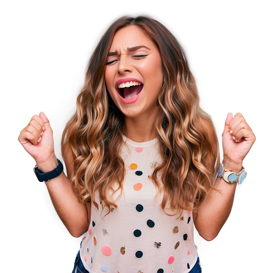 Delighted Euphoria Emotion Png Nqt PNG Image