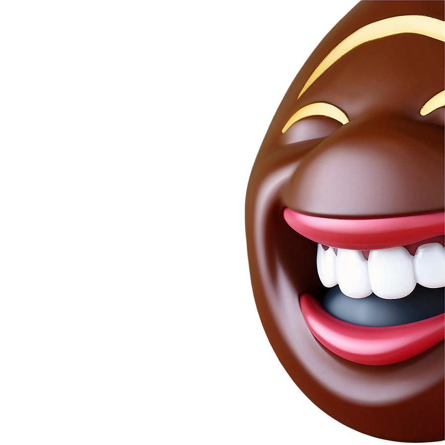 Delighted Smile Emoji Png Mid1 PNG Image