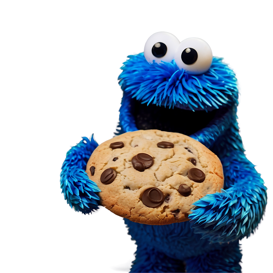 Delightful Cookie Monster Png 82 PNG Image