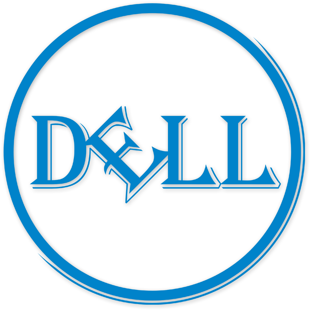 Dell Logo Classic Design PNG Image