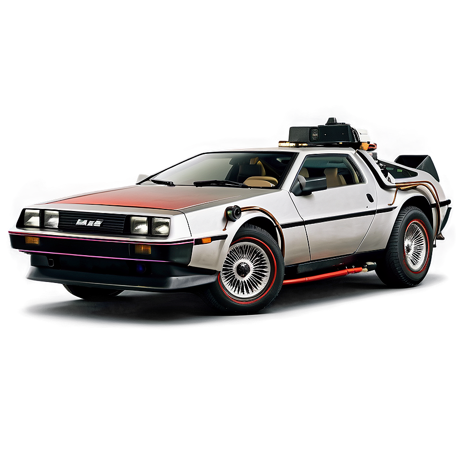 Delorean Racing Stripes Edition Png Ryv PNG Image