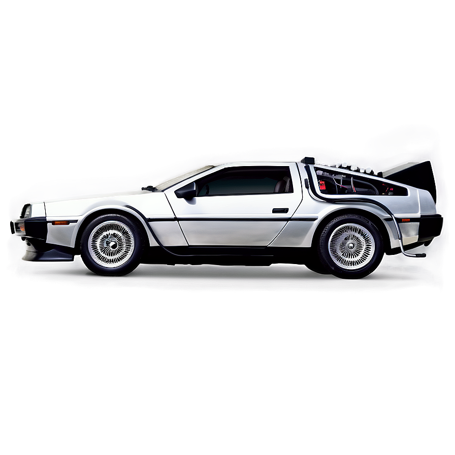 Delorean Through The Decades Evolution Png Ejq PNG Image