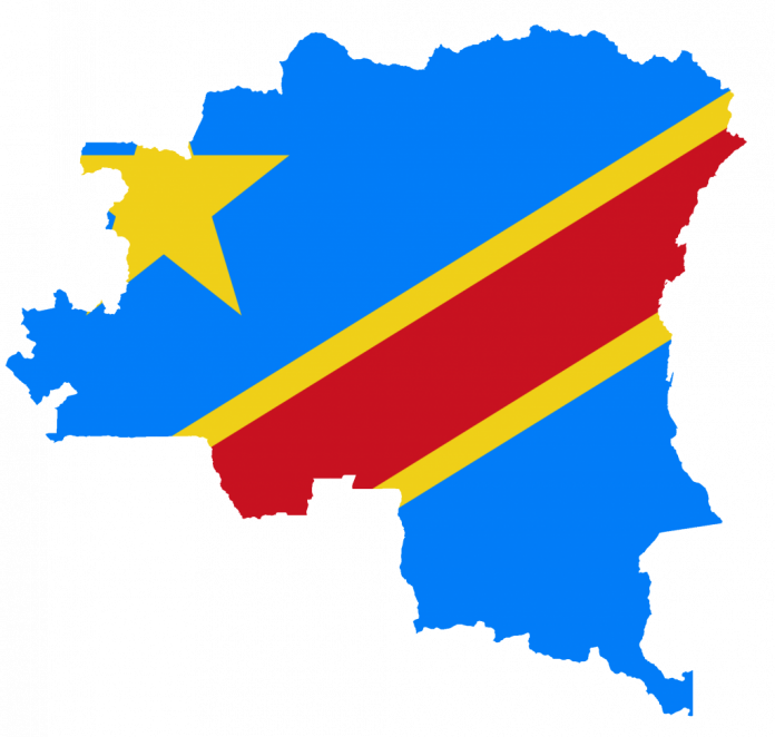 Democratic Republicof Congo Flag Map PNG Image