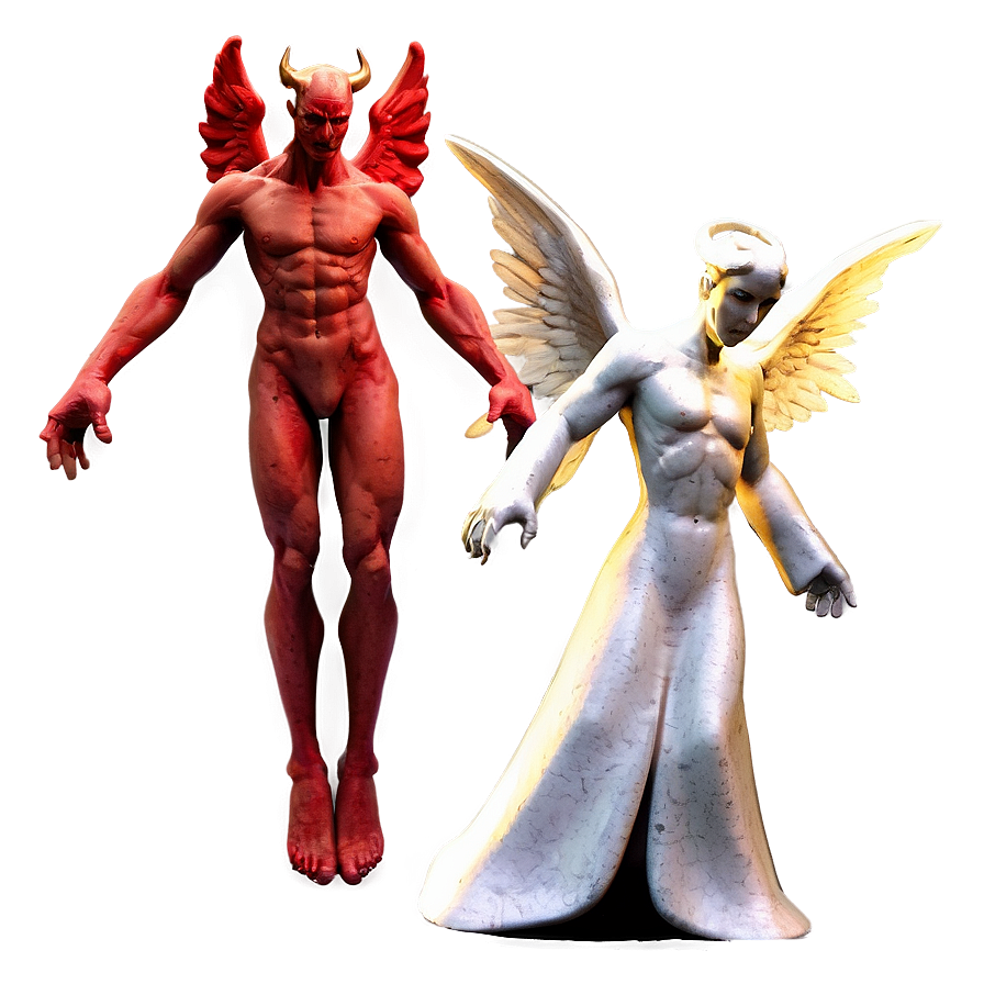 Demon And Angel Png Alf PNG Image