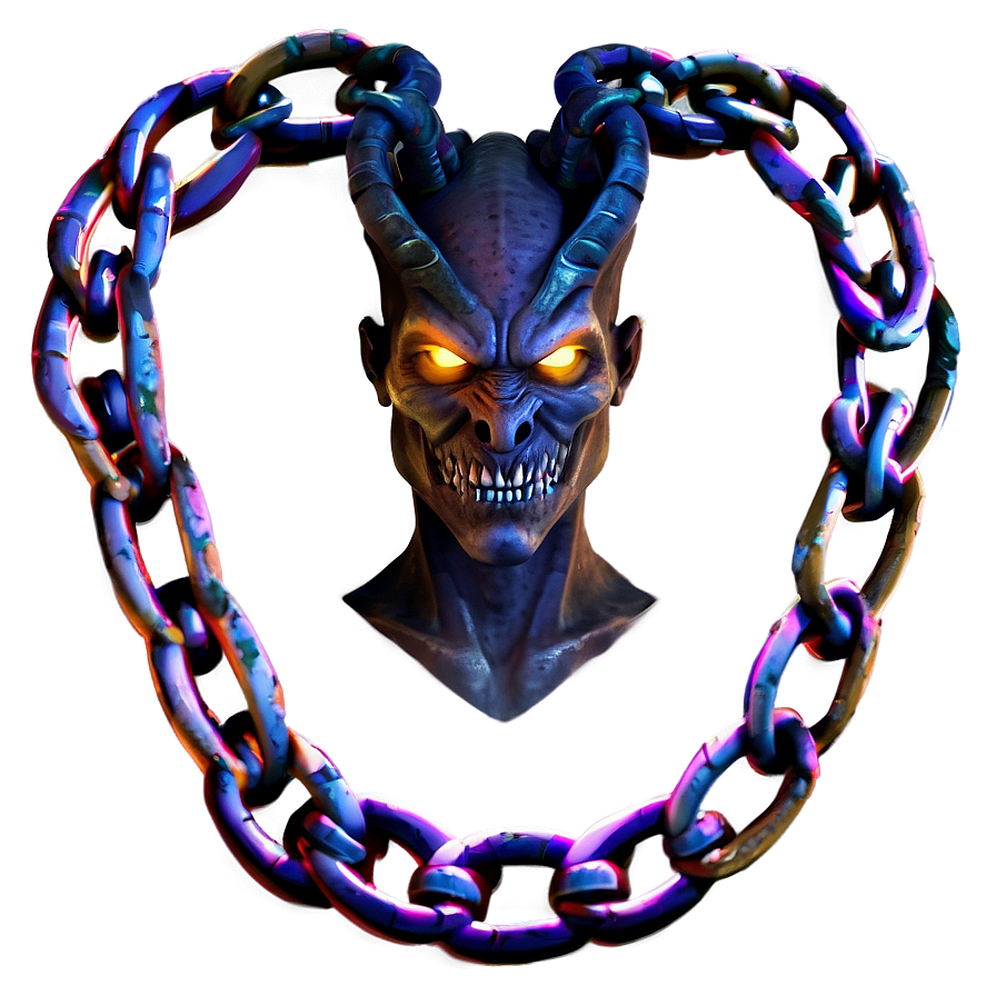 Demon In Chains Png 34 PNG Image