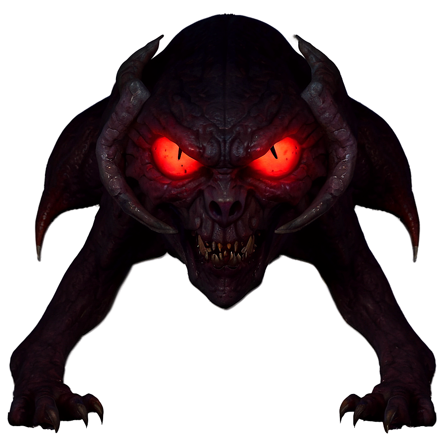 Demon With Red Eyes Png 73 PNG Image