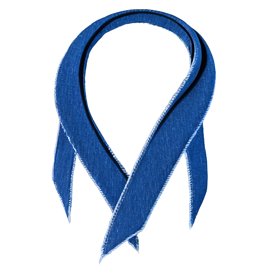 Denim Ribbon Fashion Png Iwl45 PNG Image