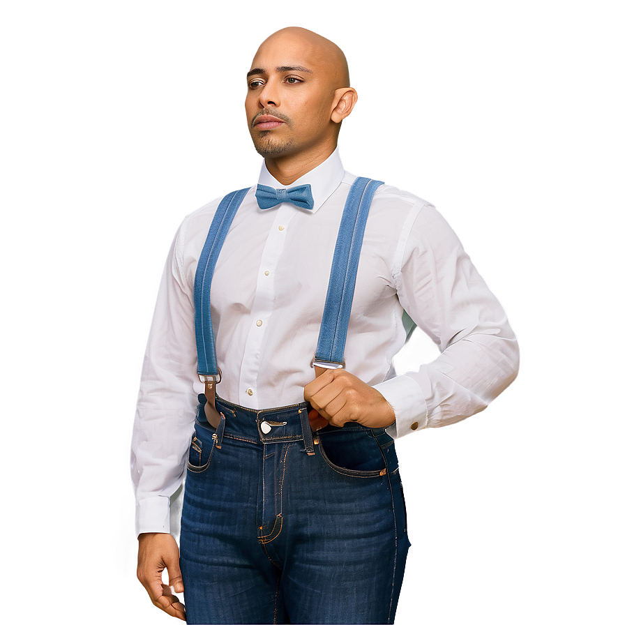 Denim Suspenders Png Cwo PNG Image