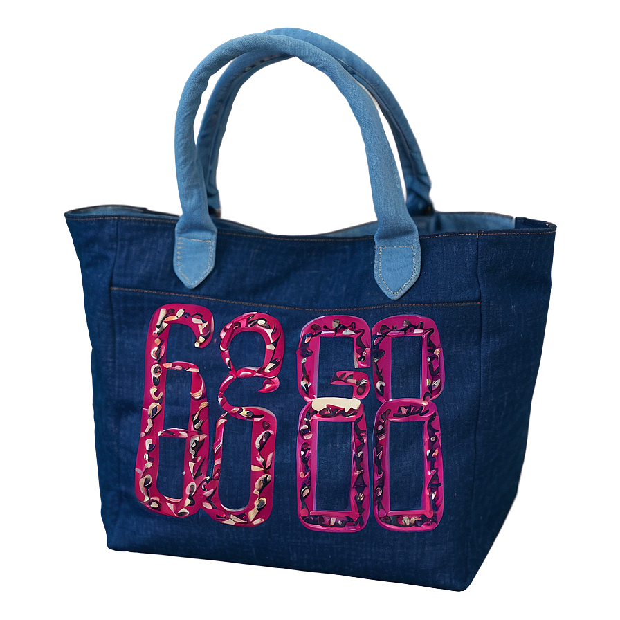 Denim Tote Bag Png Uox50 PNG Image