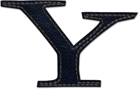 Denim Yahoo Logo PNG Image