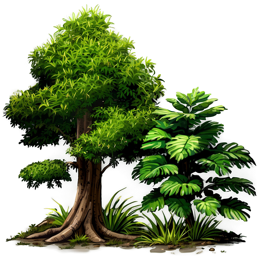 Dense Forest Bush Png 68 PNG Image