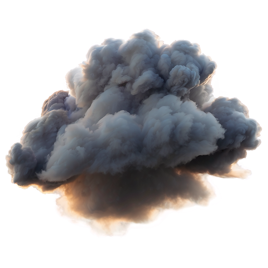 Dense Smoke Clouds Png Wht4 PNG Image