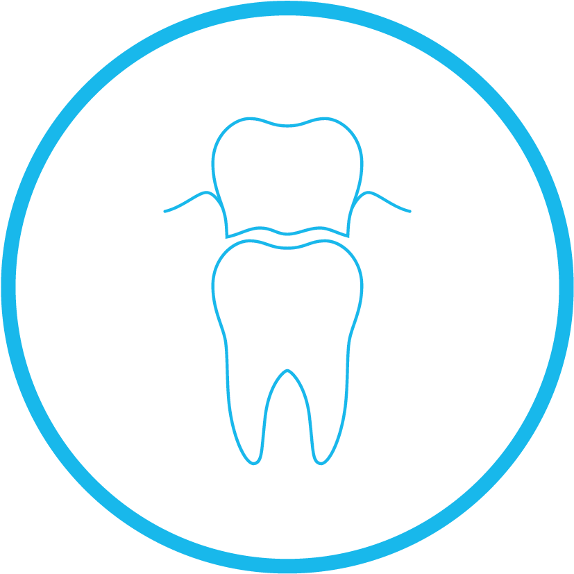 Dental_ Icon_ Blue_ Background PNG Image