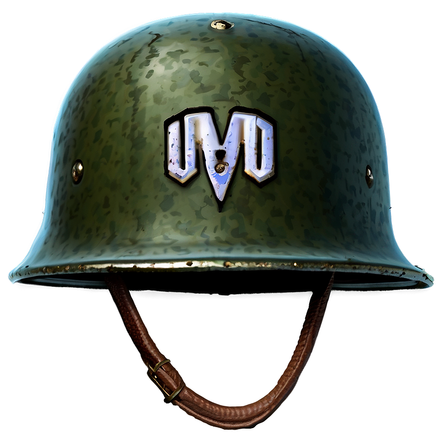 Dented Ww2 Helmet Png Nya PNG Image