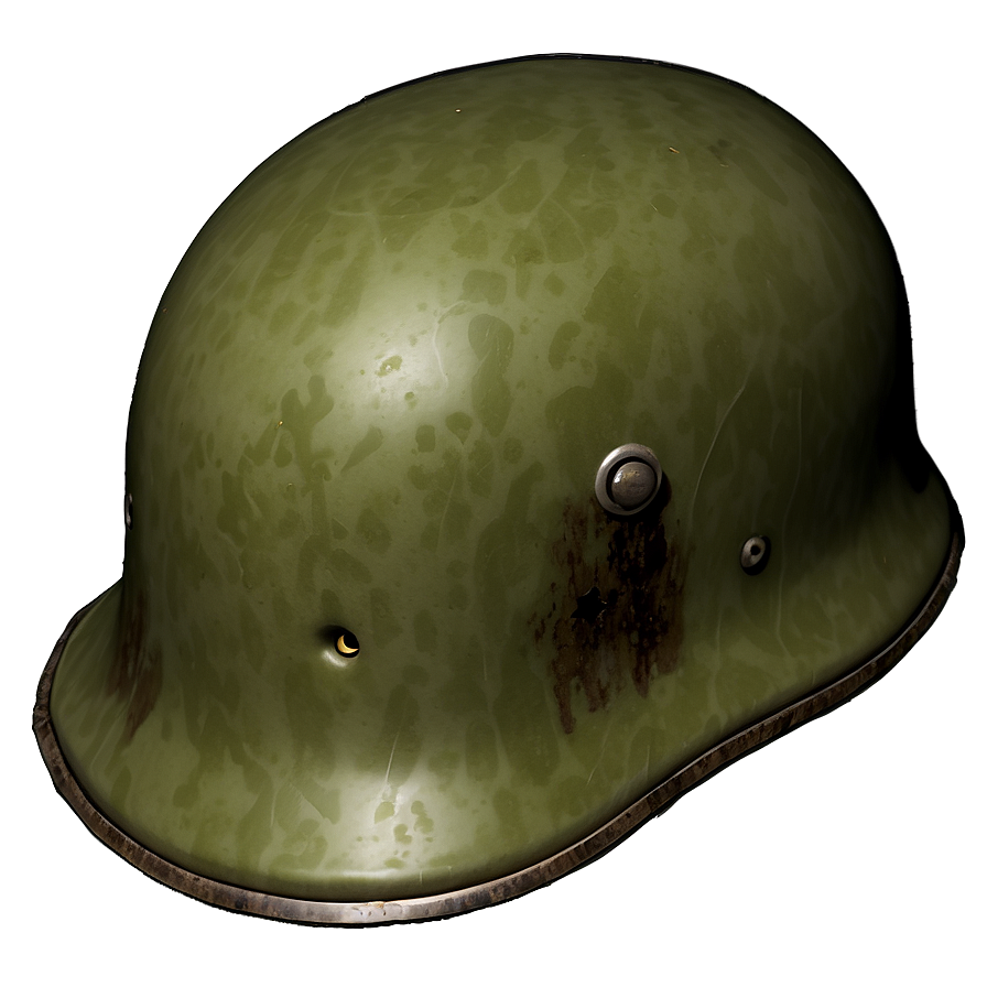 Dented Ww2 Helmet Png Tpa71 PNG Image